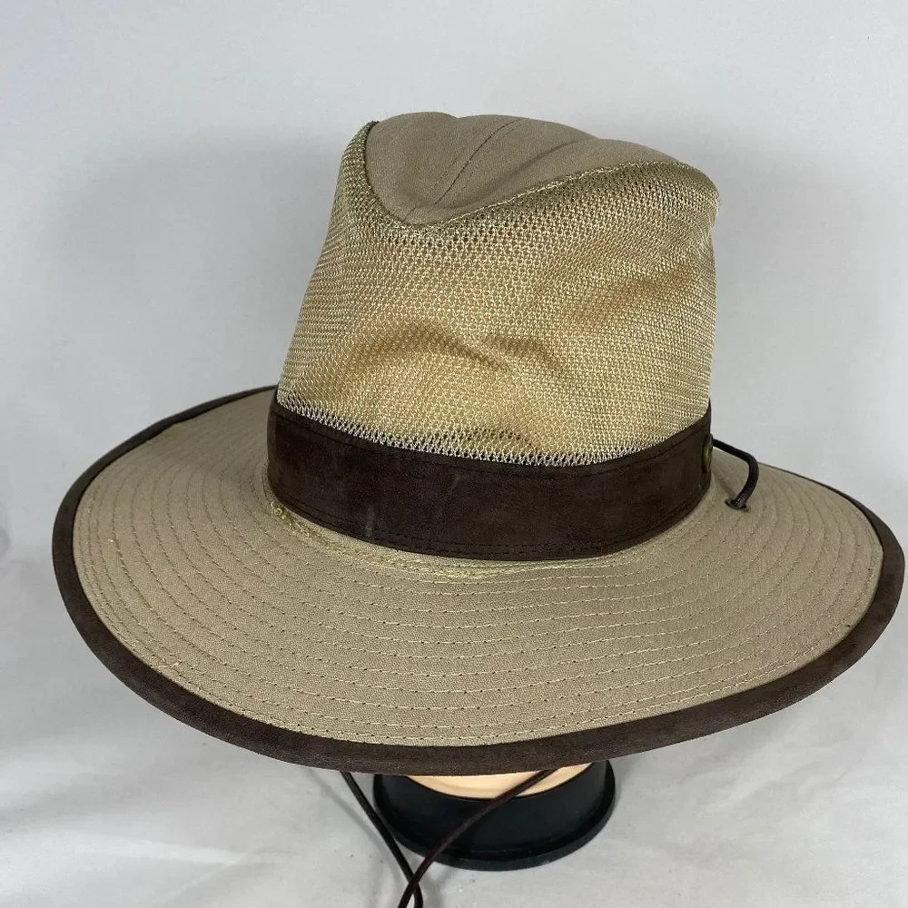 Discovery  Outdoors Mesh Sidewall Wide Brim Hat * - Picture 2 of 10